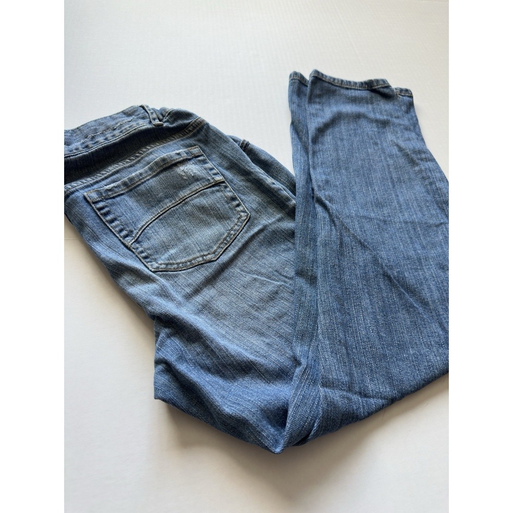 Target Women Blue Mid Rise Straight Leg Jeans Medium Wash Size S F16832085